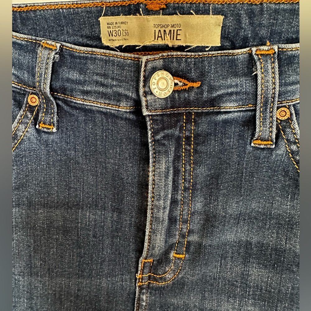 Topshop Moto Jamie denim jeans - 30 x 30